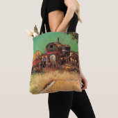 Vincent van Gogh - Kamp van zigeunerkaravanen Tote Bag (Dichtbij)