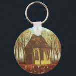 Vincent van Gogh - Kapel in Nuenen, kerkgangers Sleutelhanger<br><div class="desc">Chapel bij Nuenen met Churchgoers (1884) van Vincent van Gogh is een schilderij van de Post Impressionisme, een mooi kunstschilderij. Mensen die op een zondagochtend naar de kerk gaan voor diensten. Een dagelijks leven religieuze scène met parochianen. Over de kunstenaar: Vincent Willem van Gogh (1853-1890) was een Post Impressionistische schilder...</div>