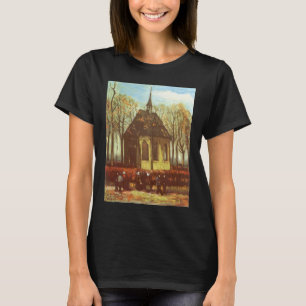 Vincent van Gogh - Kapel in Nuenen, kerkgangers T-shirt