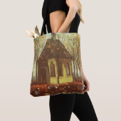 Vincent van Gogh - Kapel in Nuenen, kerkgangers Tote Bag (Dichtbij)