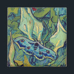 Vincent van Gogh Keizer Moth Magneet<br><div class="desc">Keizer Moth geschilderd door Vincent van Gogh in 1889.</div>