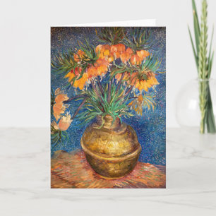 Vincent van Gogh - Keizerkroon in een koperen vaas Kaart