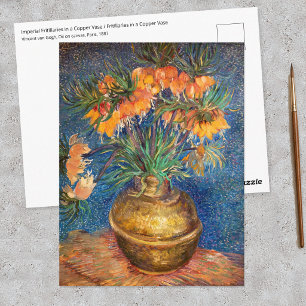 Vincent van Gogh - Keizerkroon in koperen vaas Briefkaart