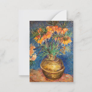 Vincent van Gogh - Keizerkroon Notitiekaartje
