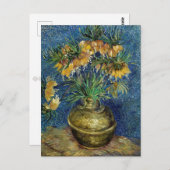 Vincent van Gogh Keizerlijke Fritillaria Schilderi Briefkaart (Voorkant / Achterkant)