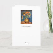 Vincent van Gogh - Keizerskroon Kaart (Achterkant)