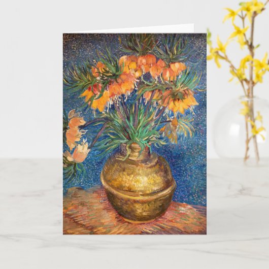 Vincent van Gogh - Keizerskroon Kaart (Gele Bloem)