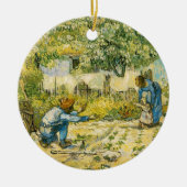 Vincent van Gogh Keramisch Ornament (Voorkant)