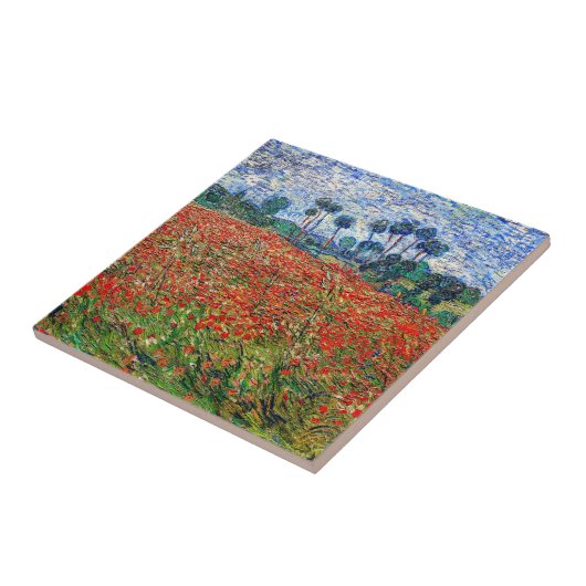 Vincent van Gogh - Klapperveld Tegeltje (Zijkant)