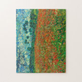 Vincent Van Gogh Klaprozenveld Fijne Kunst Legpuzzel (Verticaal)