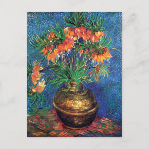 Vincent Van Gogh - Knikkende vogels in een koperen Briefkaart
