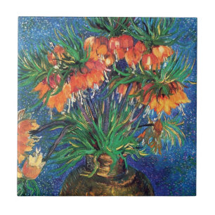 Vincent Van Gogh - Knikkende vogels in een koperen Tegeltje
