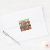 Vincent van Gogh | Koe, 1890 Vierkante Sticker (Envelop)