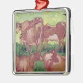 Vincent van Gogh | Koeien, 1890 Metalen Ornament (Links)