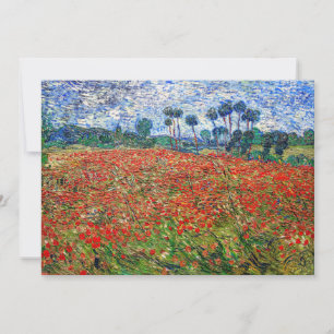 Vincent van Gogh - Korenbloemveld Bedankkaart