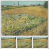 Vincent van Gogh, Korenveld, Korenveld Sticker (Voorkant)