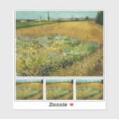 Vincent van Gogh, Korenveld, Korenveld Sticker (Vel)