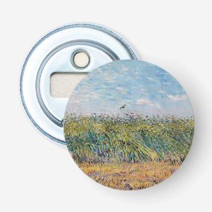 Vincent van Gogh - Korenveld met een leeuwerik Button Flesopener