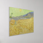 Vincent van Gogh, Korenveld met een maaier Folie Afdrukken (Laagn)