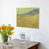 Vincent van Gogh, Korenveld met een maaier Folie Afdrukken (Laag (Keuken))