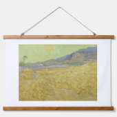 Vincent van Gogh, Korenveld met een maaier Hangend Wandkleed (Voorkant)