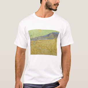 Vincent van Gogh, Korenveld met een maaier T-shirt