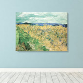 Vincent van Gogh, Korenveld met korenbloemen Canvas Afdruk (Insitu (Houten vloer))