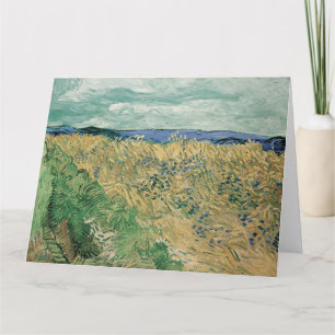 Vincent van Gogh, Korenveld met korenbloemen Kaart