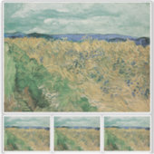 Vincent van Gogh, Korenveld met korenbloemen Sticker (Voorkant)
