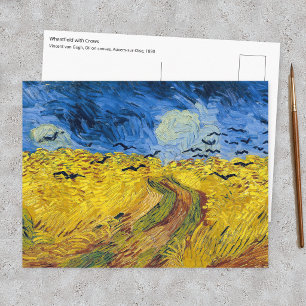 Vincent van Gogh - Korenveld met kraaien Briefkaart