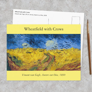Vincent van Gogh - Korenveld met kraaien Briefkaart