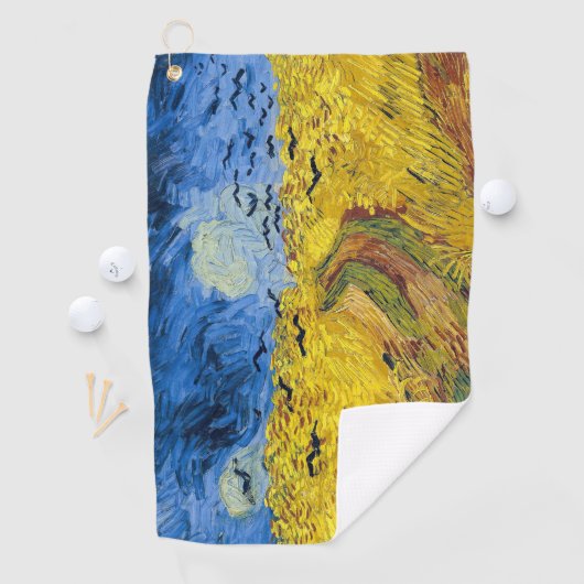Vincent van Gogh - Korenveld met kraaien Golfhanddoek (Insitu)