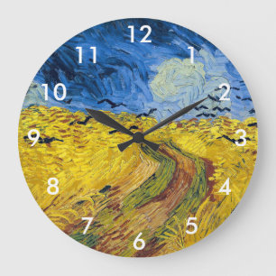 Vincent van Gogh - Korenveld met kraaien Grote Klok
