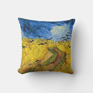 Vincent van Gogh - Korenveld met kraaien Kussen