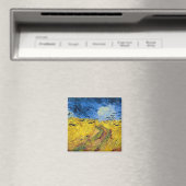 Vincent van Gogh - Korenveld met kraaien Magneet (Insitu (Vaatwasser))