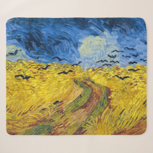 Vincent van Gogh - Korenveld met kraaien Sherpa Deken