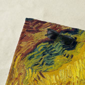 Vincent van Gogh - Korenveld met kraaien Strandlaken (In situ)