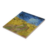 Vincent van Gogh - Korenveld met kraaien Tegeltje (Zijkant)