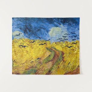 Vincent van Gogh - Korenveld met kraaien Wandkleed