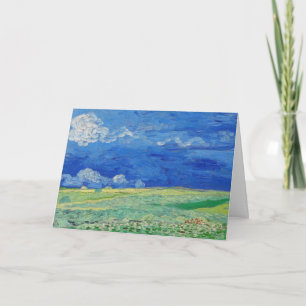 Vincent van Gogh - Korenvelden onder Onweerswolken Kaart