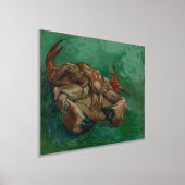 Vincent van Gogh, krab op zijn rug Folie Afdrukken (Laagn)