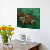 Vincent van Gogh, krab op zijn rug Folie Afdrukken (Laag (Keuken))