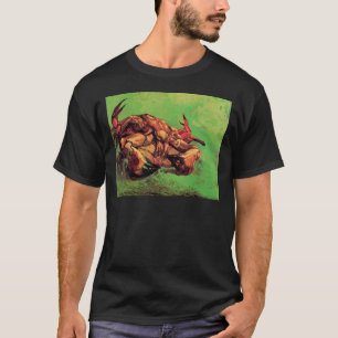 Vincent Van Gogh - Krab op zijn rug Kunstwerk T-shirt