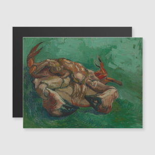 Vincent van Gogh, krab op zijn rug Magnetische Uitnodiging