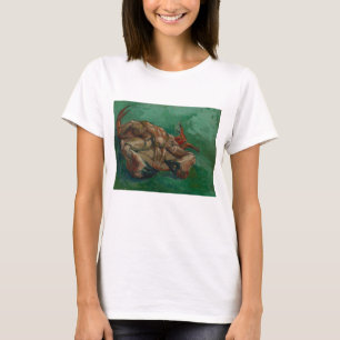 Vincent van Gogh, krab op zijn rug T-shirt