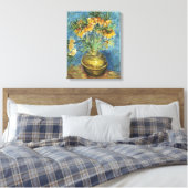 Vincent van Gogh | Kroonimperiale hulpgoederen Canvas Afdruk (Insitu (Slaapkamer))