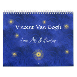 Vincent van Gogh Kunst & Citaten Kalender
