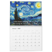 Vincent van Gogh Kunst & Citaten Kalender (Jan 2027)