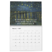 Vincent van Gogh Kunst & Citaten Kalender (Feb 2027)