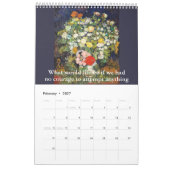 Vincent van Gogh Kunst & Citaten Kalender (Feb 2027)